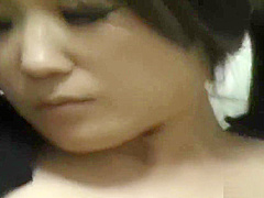 Horny asian rubbing box