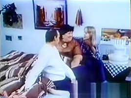 Horny playboy enjoys thrusting it up this chunky woman's cumhole