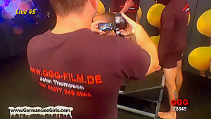 Horny pornstar in Hottest Bukkake, Brunette porn scene