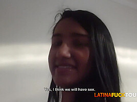 Hot Colombian On All 4's Saddled Mounted And Dominated in Crazy Doggy Style Fucking