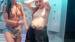 Hot Euro Babes Show Dance Moves