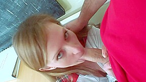 Hot Girl Is Laid On Teachers Desk As Teacher Fucks Her From Behind