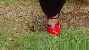 Hot Honey Enjoys Her Serf Fetish And Gets Walked Like A Dog