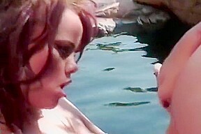Hot Lesbians Toying A Swollen Pussy In A Jacuzzi