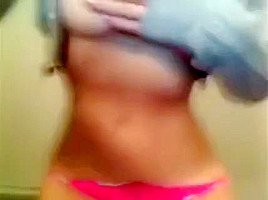 Hot Slim Girl With Little Tits