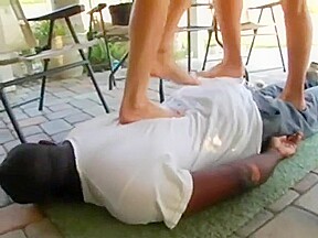 Hot fendom makes guy her armpit slave
