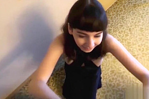 Hot shemale pov with cumshot