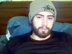 Hot straight dude wanks on cam