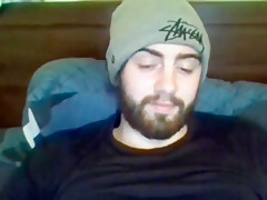 Hot straight dude wanks on cam