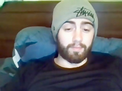Hot straight dude wanks on cam