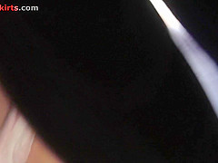 Hot upskirt for the fans of this exciting porn genre