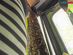 Hot upskirt porn with amazing gal in a public place