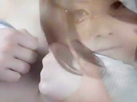Hottest Japanese chick Saki Okuda in Amazing POV, Handjobs JAV clip