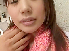 Hottest Japanese girl Yuuha Sakai in Incredible Girlfriend, Fingering JAV video