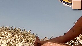 Hottest amateur gay movie with Beach, Outdoor scenes