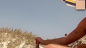 Hottest amateur gay movie with Beach, Outdoor scenes
