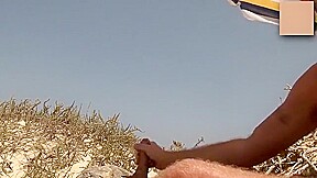 Hottest amateur gay movie with Beach, Outdoor scenes