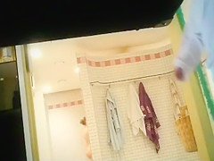 Hottest peeper , Showers porn clip
