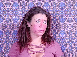 Humiliated BDSM sub suspended for bj