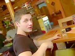 Hungry public suck & fuck in the bar