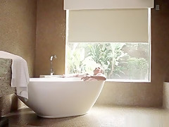 Hunk big cock blowing and jerking