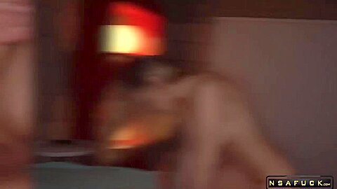 I Find My Horny Hot Wife Enjoying Herself Upstairs At Party