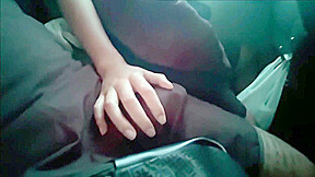 I Jerk Off A Stranger And He Comes On A Public Bus Full Of People