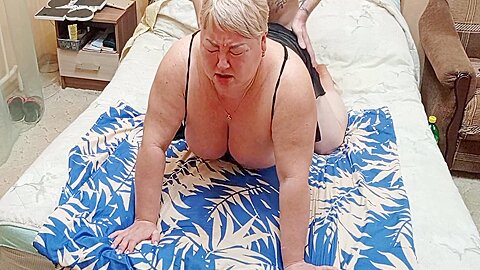 I Made My Step son-in-laws Cock Hard After Which He Fucked Me And Finished On Me
