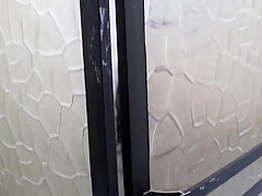I Watch As My Stepsister Takes A Shower In The Bathroom
