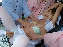 Incredible Japanese model Sae Aihara in Fabulous Fingering, Medical JAV video