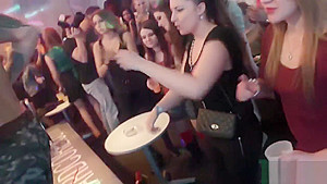 Incredible babes at an orgy get rammed