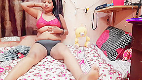 Indian Housewife Sexy Lady Show 4