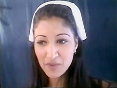 Indian Nurse Plays With Her Friend And Then A Dude Joins