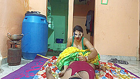 Indian Step Sister Riding Her Step brother