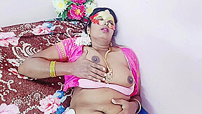 Indian Telugu Beautiful Saxy Saree Housewife Self