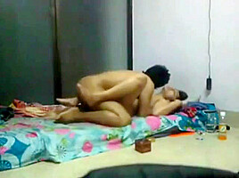 Indian girl fucked hard by bf at home