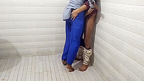 Indian student 18+ And Teacher Fucking In Colleges Toilet