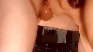 Intense Amateur Sloppy Facefuck by PAWG Erin Aurora