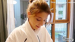 Italian Hottie Sucks And Fucks A Stiff Cock - Sara Bell
