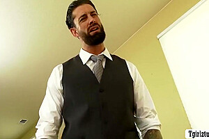 Itzel Saenz - Tall Shemale Gets Her Ass Licked And Banged By Her Boyfriend