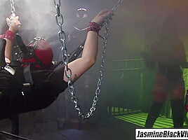 JASMINE BLACK VIDEOS - Bondage Fuck Session Busty Femdom