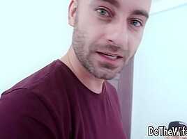 Jaclyn Jordan In Petite Wife Has Her Ass Ruined While Cuck Can Only Watch