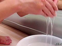 Japanese Brunette Naughty Enjoy Naked Massage And Hard Fucks Uncensored - Sara Yurikawa