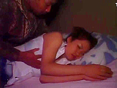 Japanese girl woken up with a dick - Third World Media