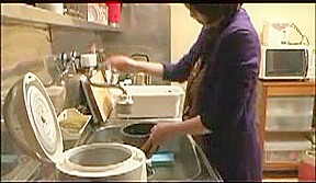 Japanese housewife to excited young man 2