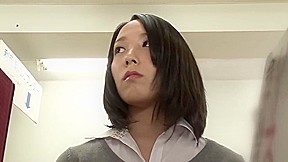 Japanese lesbian play in the library