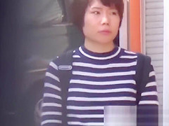 Japanese teens 18+ having fun peeing in public