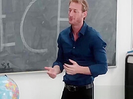 Jay Taylor knows how to arouse her mature hung teacher