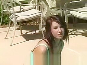 Jessica A Gorgeous, Girl The Pool Naked Pussy
