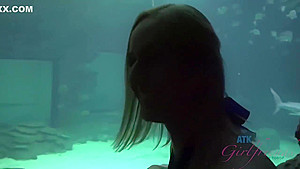Kate England sucks dick in a POV style and gets it inside her dripping wet pussy
